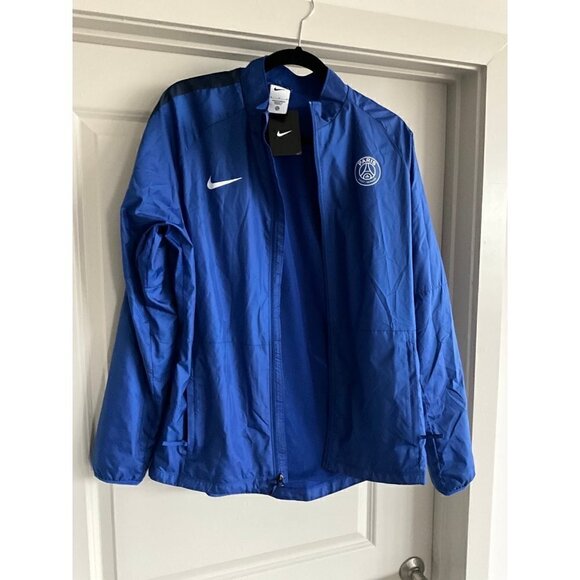 Paris‎ Saint Germain Windbreaker Blue Jacket - Picture 5 of 12